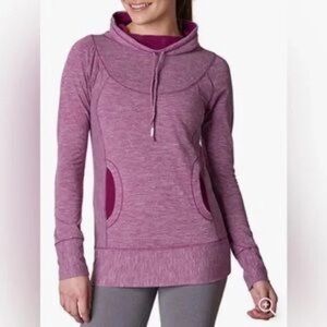 ❄️ prAna | Ember Cowl Neck Pullover Top Grapevine Purple Womens Size Small